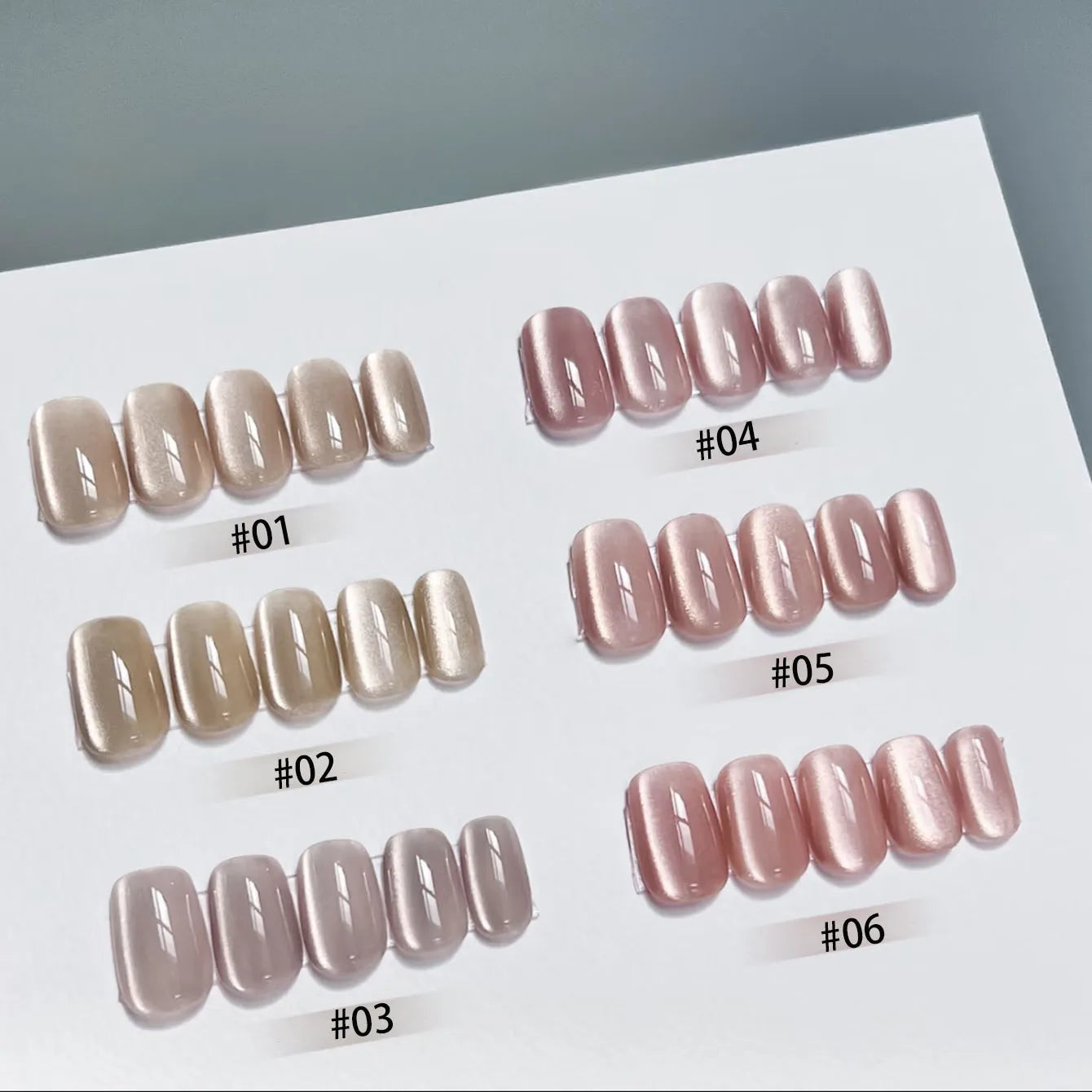 Brown Nails Champagne