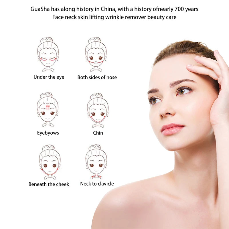 Natural Stone GuaSha Jade Facial