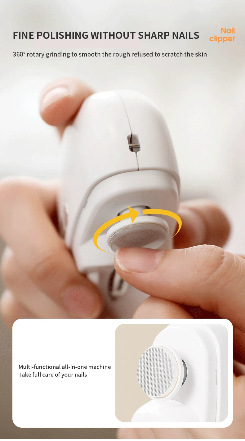 Automatic Safety Electric Nail Clipper