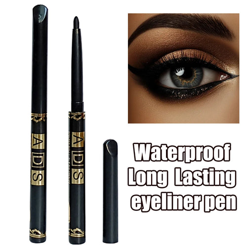 2Pcs Waterproof Black Brown Eyeliner