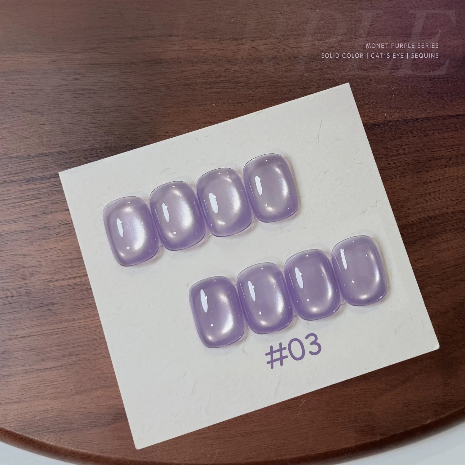 Winter Nails Pink Gold