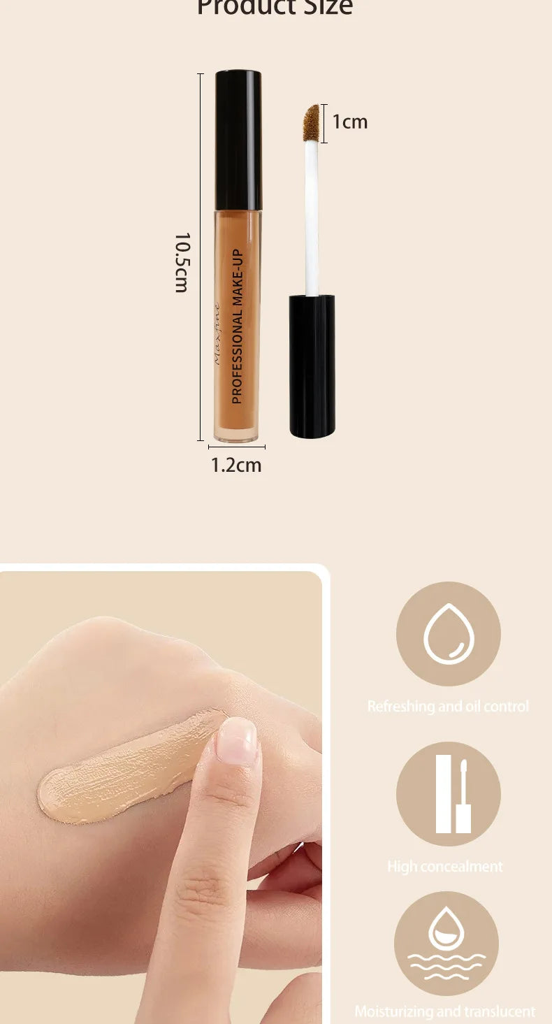 Liquid Concealer Matte High Coverage Waterproof