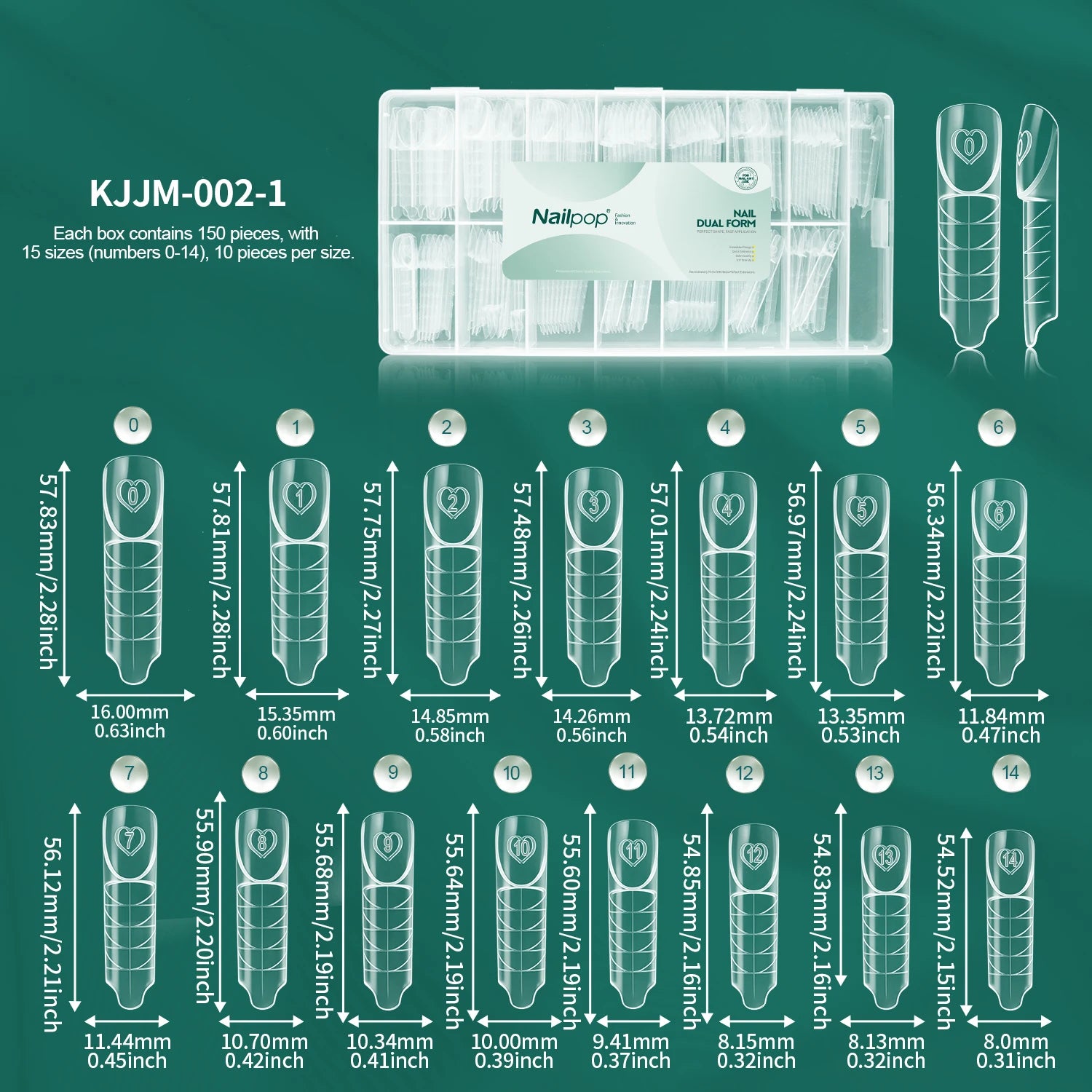 Nailpop Space Nail Dual Forms