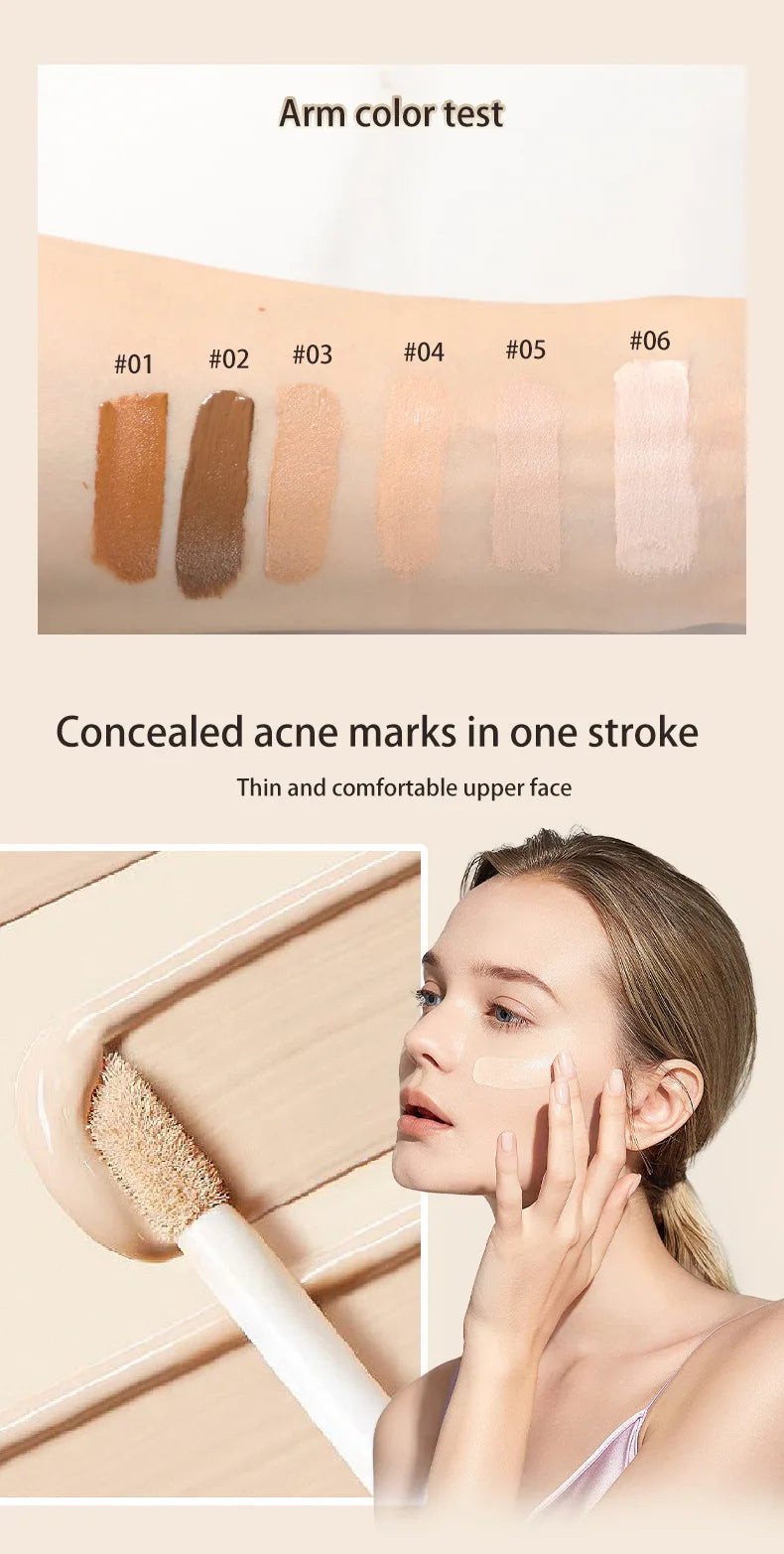 Liquid Concealer Matte High Coverage Waterproof