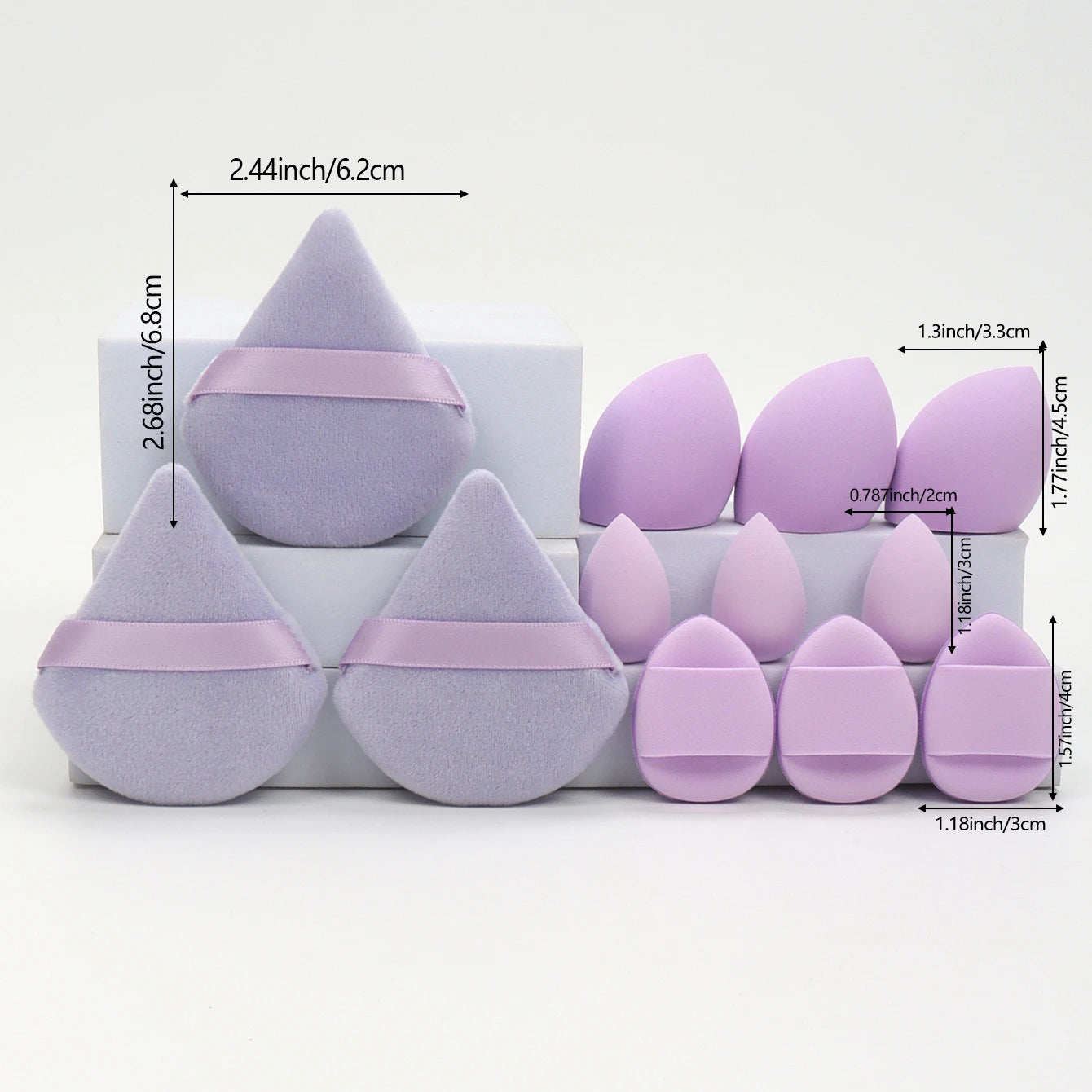 12-Piece Makeup Sponge Set