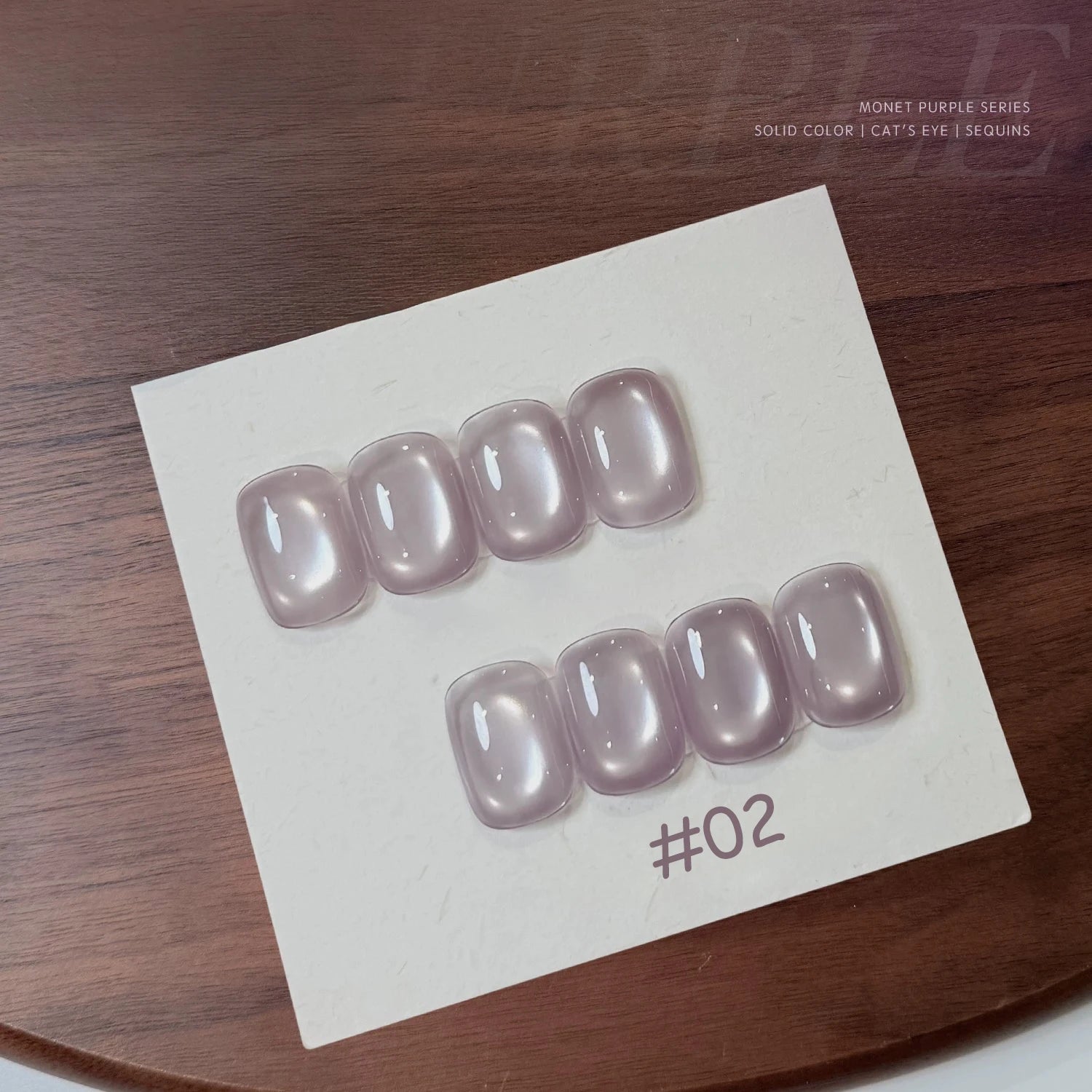 Winter Nails Pink Gold