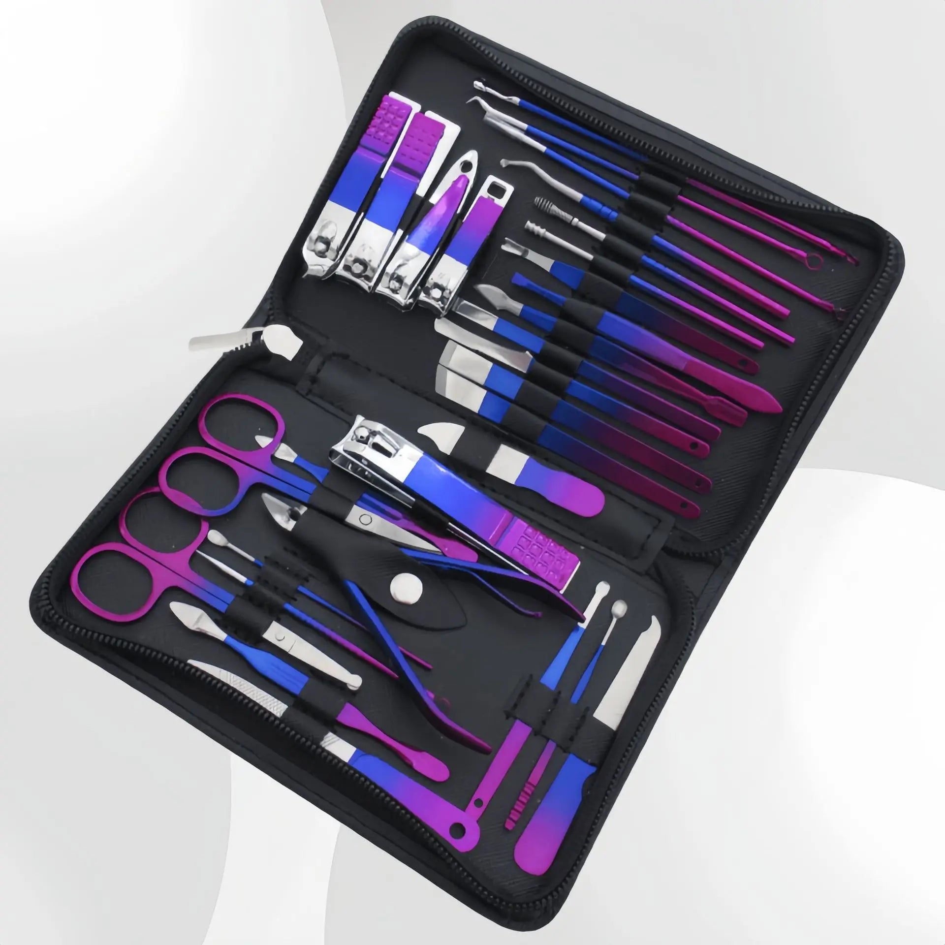 Professional Stainless Steel Manicure & Pedicure Kit Precision