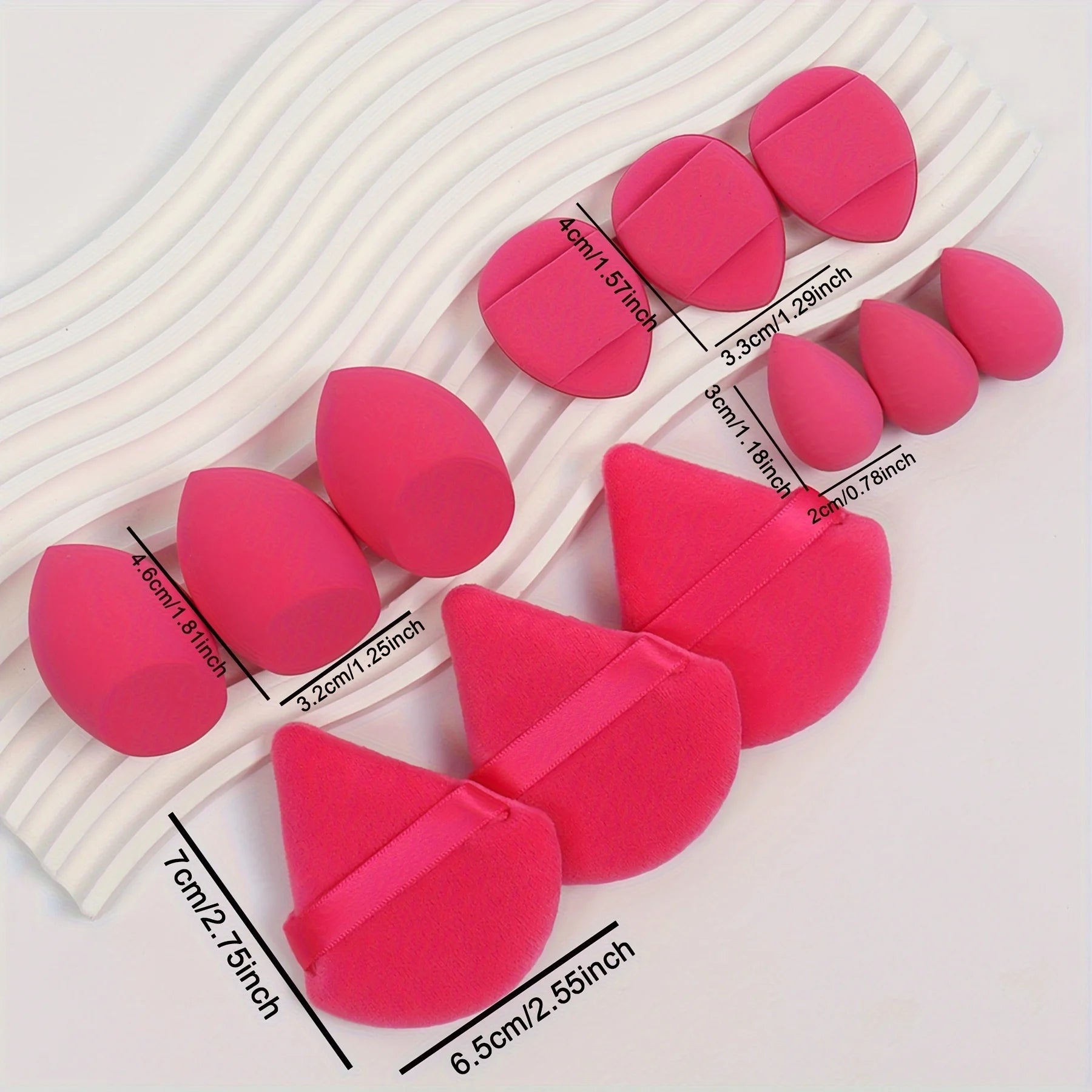 12-Piece Makeup Sponge Set